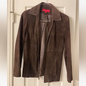 Anne klein suede jacket